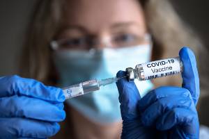 covid-19 vaccine vial