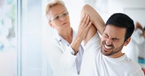shoulder pain from crash
