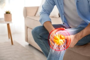Knee injuries from a Harrisburg collision