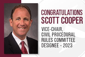 Scott Cooper appointed Vice Chair, CRPC