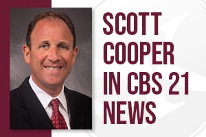 photo graphic - Scott Cooper in the news