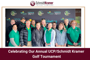 photo taken of 36th annual Schmidt Kramer Golf Tournament to benefit UCP