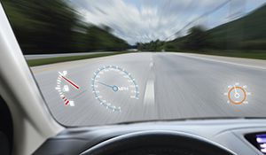 head-up display distraction