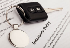 car key on documents